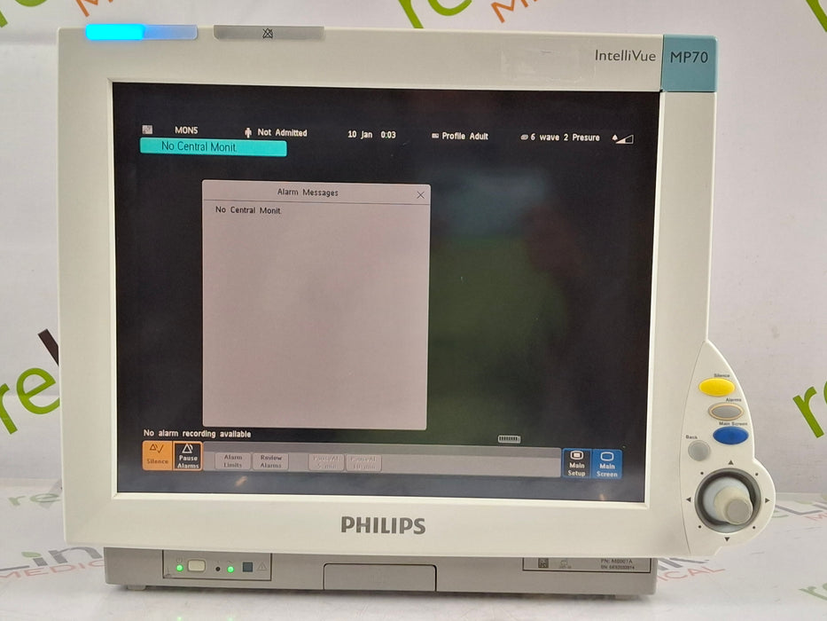 Philips IntelliVue MP70 Patient Monitor