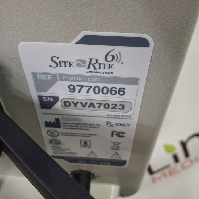 Bard Medical Site Rite 6 Ultrasound