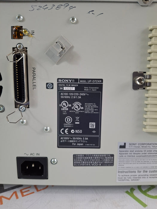 Sony UP-D72XR Digital Film Imager