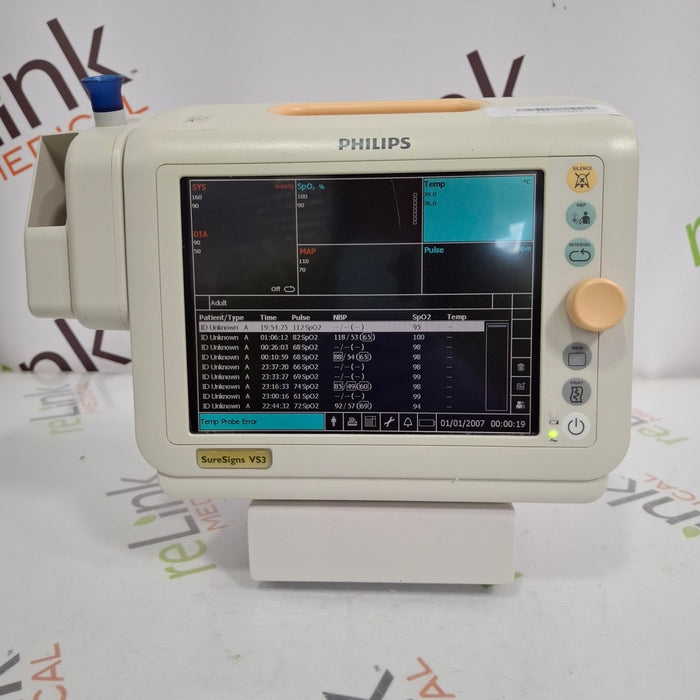 Philips Suresigns VS3 Vital Signs Monitor