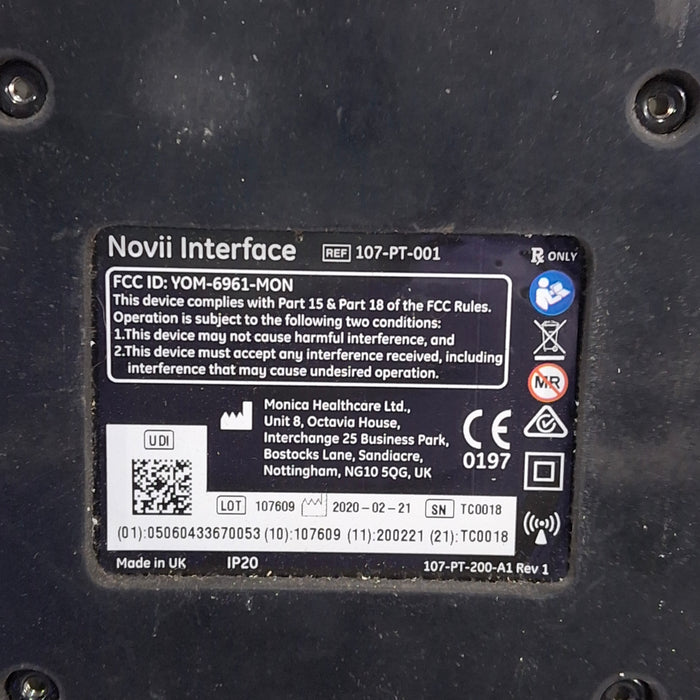 Monica Healthcare Limited 107-PT-001 Fetal Monitor