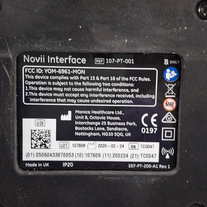 Monica Healthcare Limited 107-PT-001 Fetal Monitor