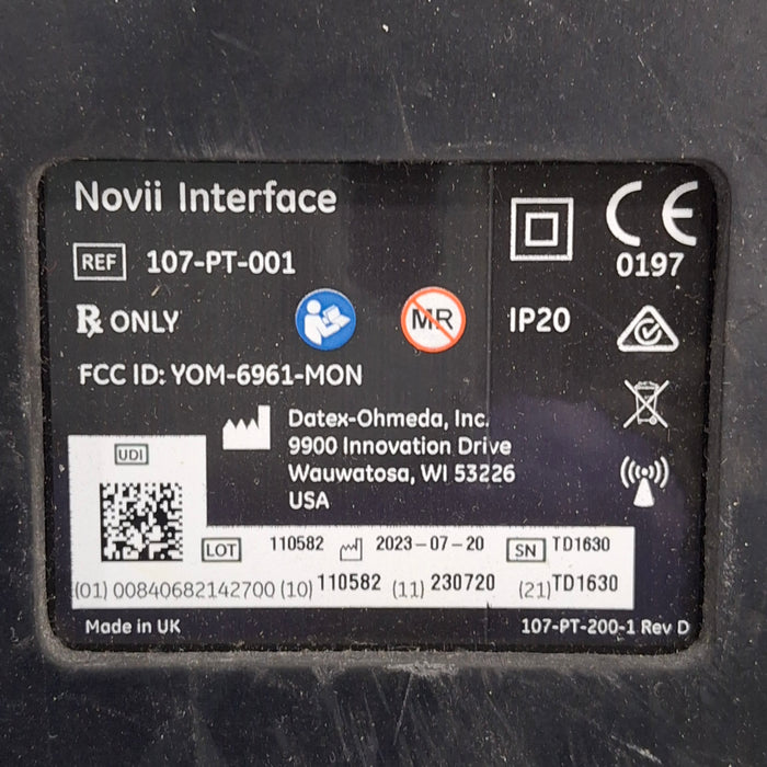 Monica Healthcare Limited 107-PT-001 Fetal Monitor