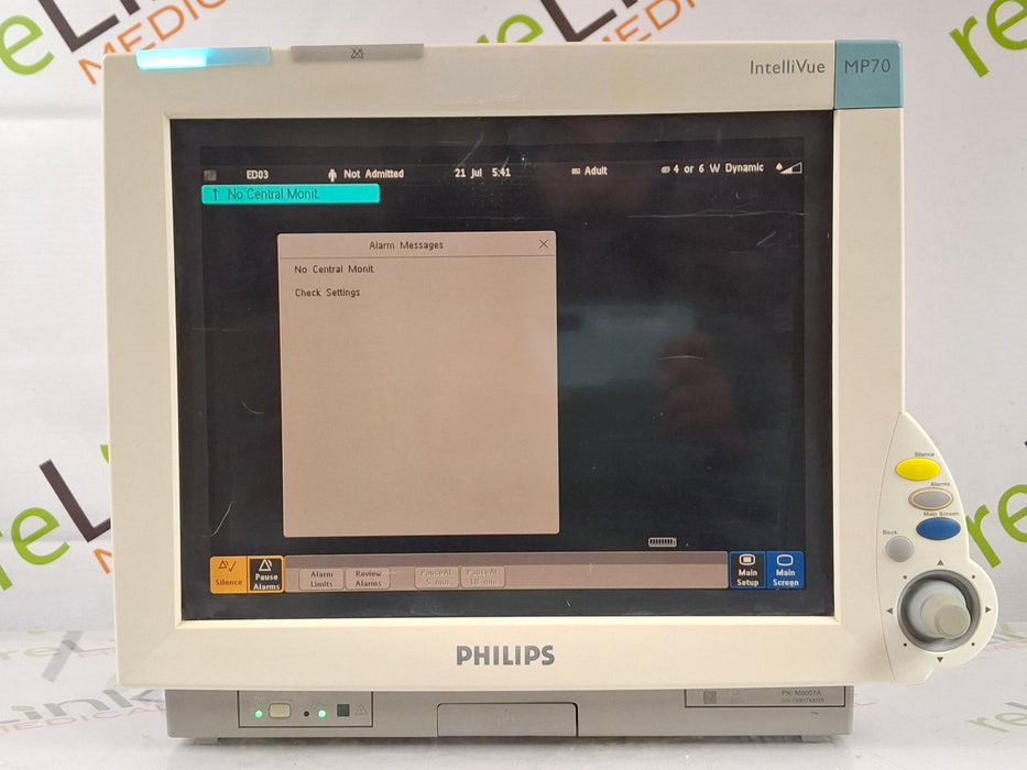 Philips IntelliVue MP70 Patient Monitor