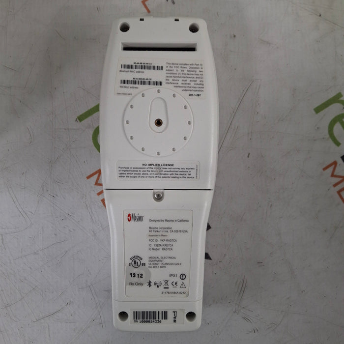 Masimo Radical 7 Pulse Oximeter w/ Base