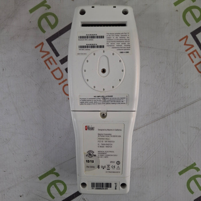 Masimo Radical 7 Pulse Oximeter w/ Base