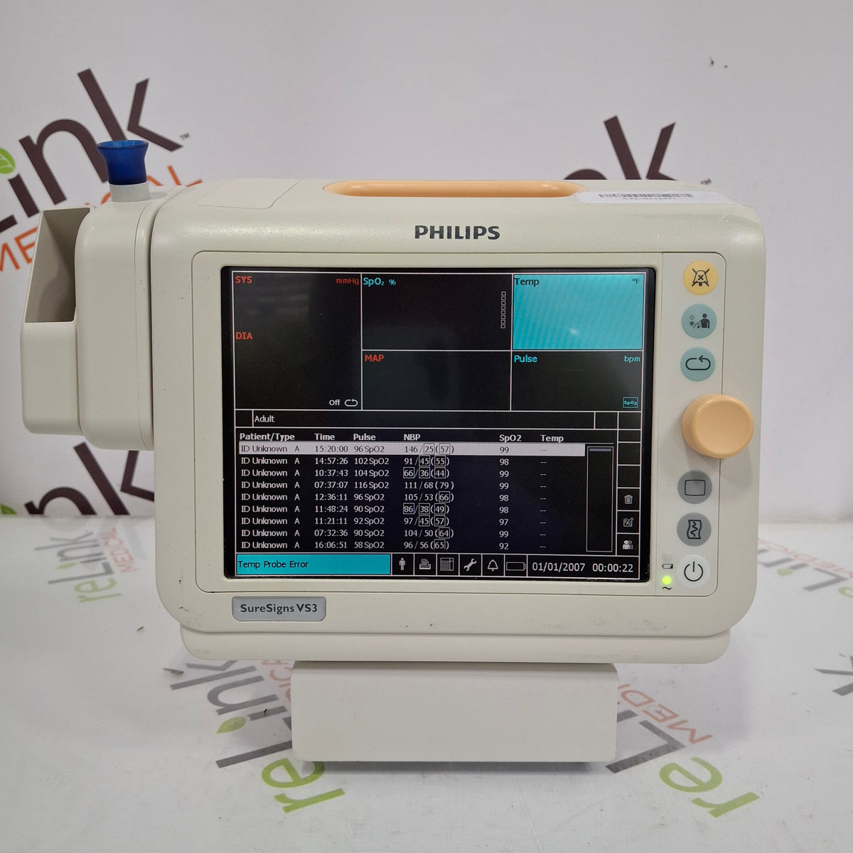 Philips Suresigns VS3 Vital Signs Monitor
