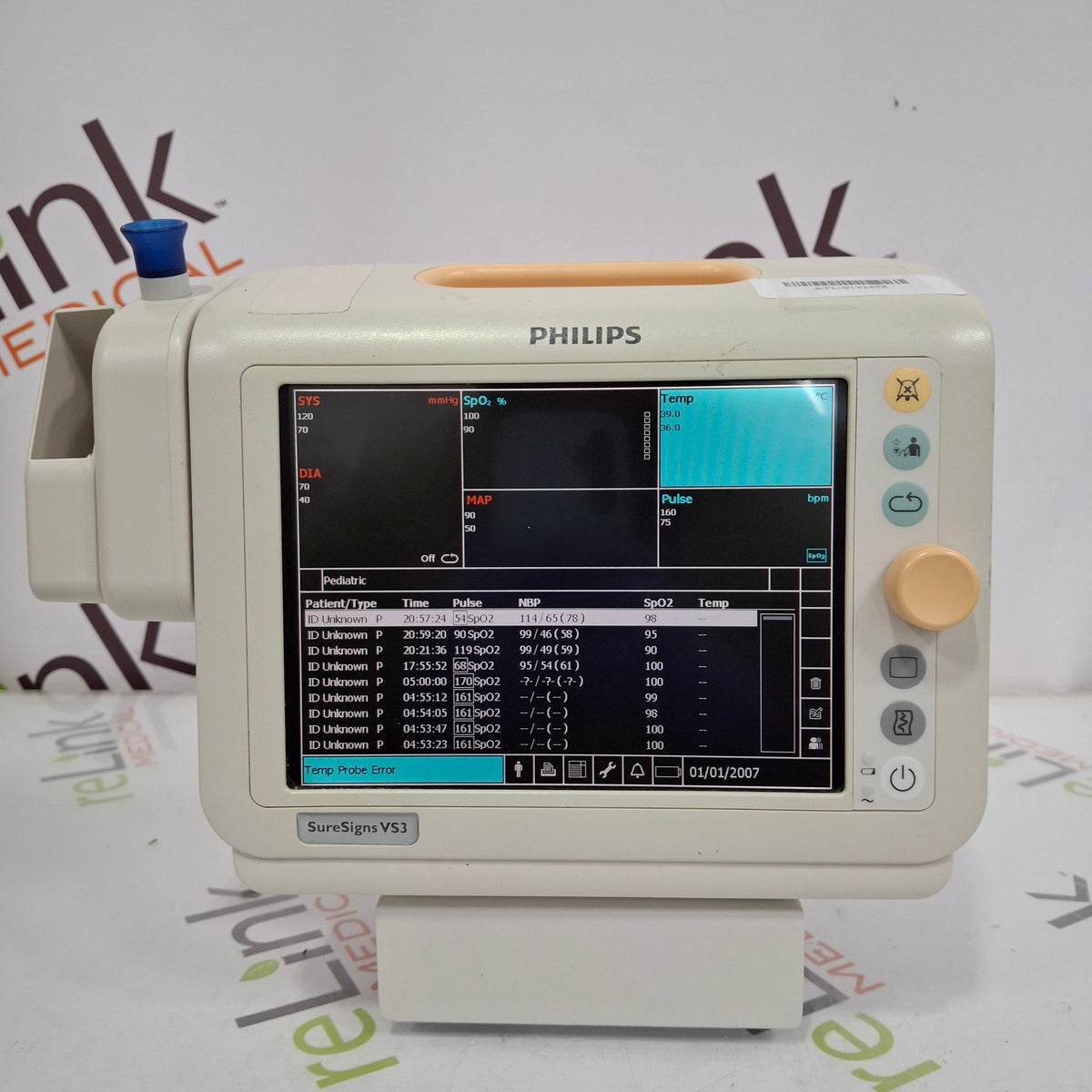 Philips Suresigns VS3 Vital Signs Monitor