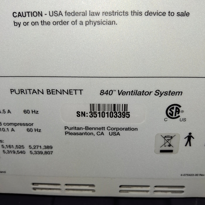 Puritan Bennett 840 Ventilator
