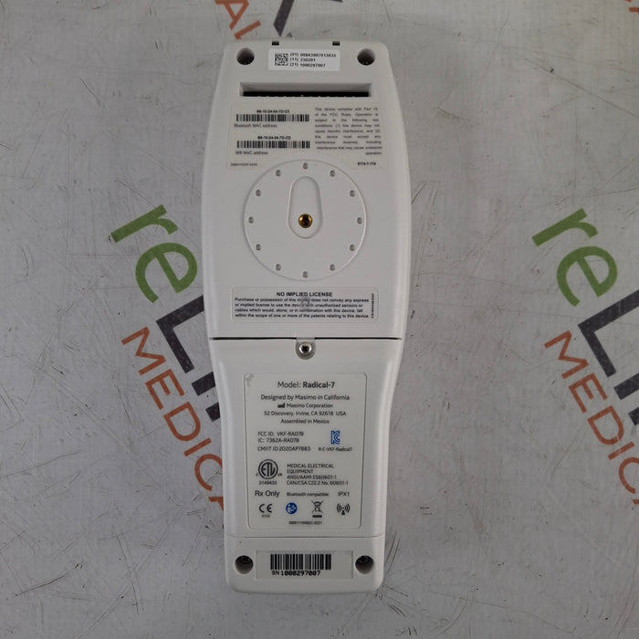 Masimo Radical 7 Pulse Oximeter w/ Base