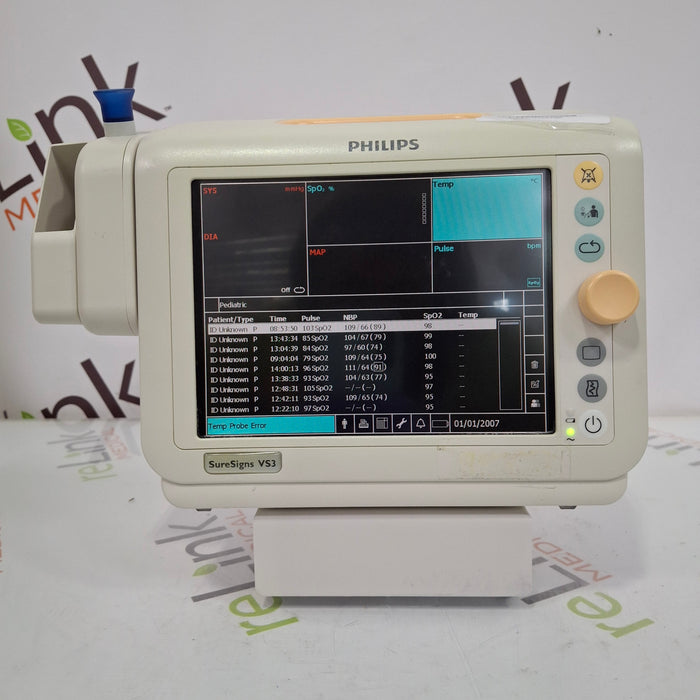 Philips Suresigns VS3 Vital Signs Monitor