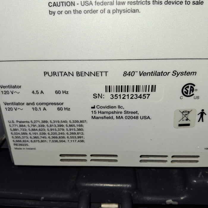 Puritan Bennett 840 Ventilator