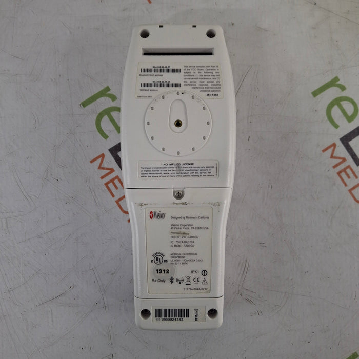 Masimo Radical 7 Pulse Oximeter w/ Base