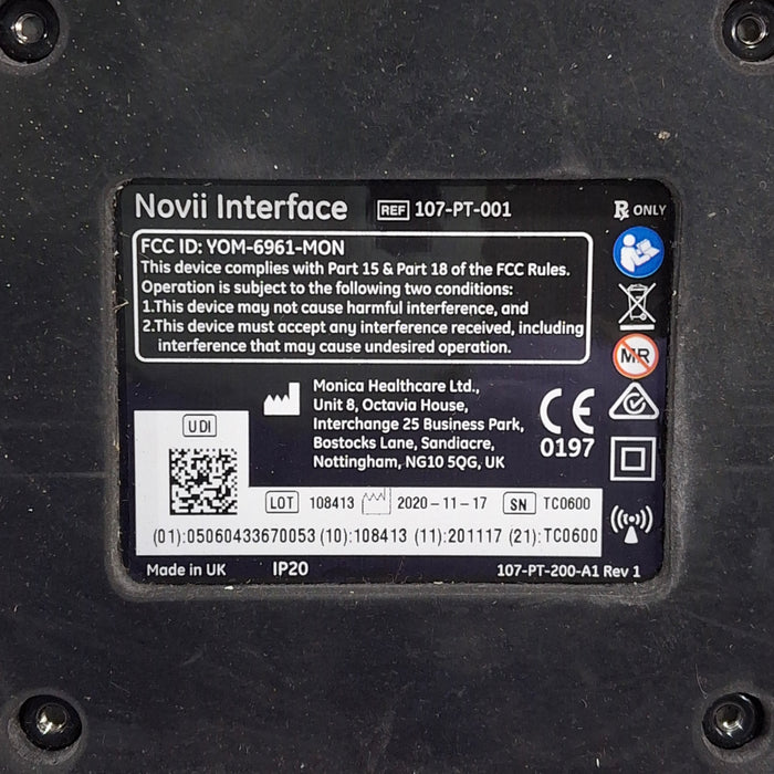 Monica Healthcare Limited 107-PT-001 Fetal Monitor