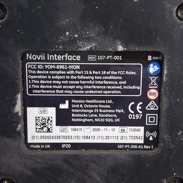 Monica Healthcare Limited 107-PT-001 Fetal Monitor