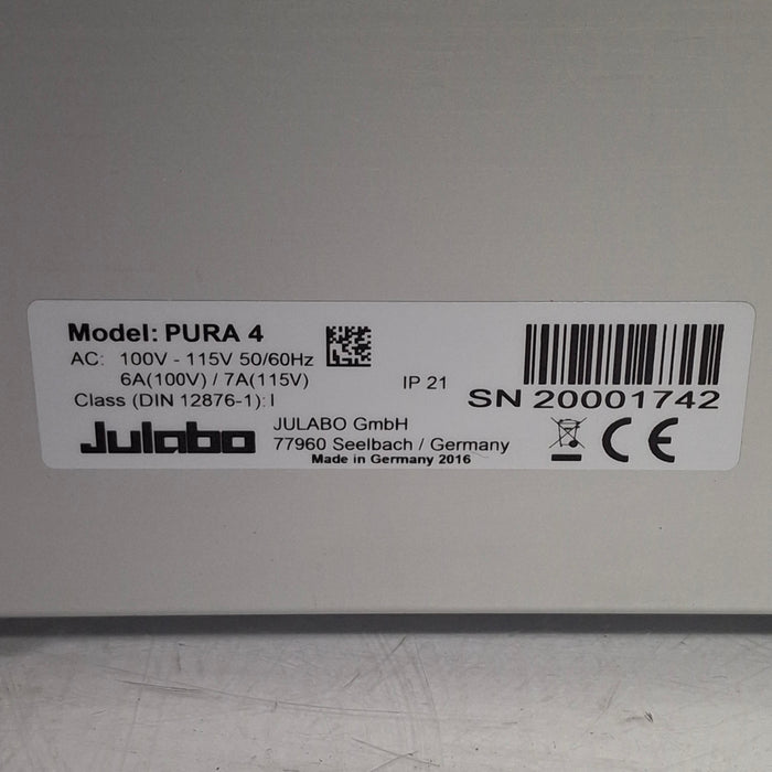 JULABO USA Inc. Pura 4 Water Bath