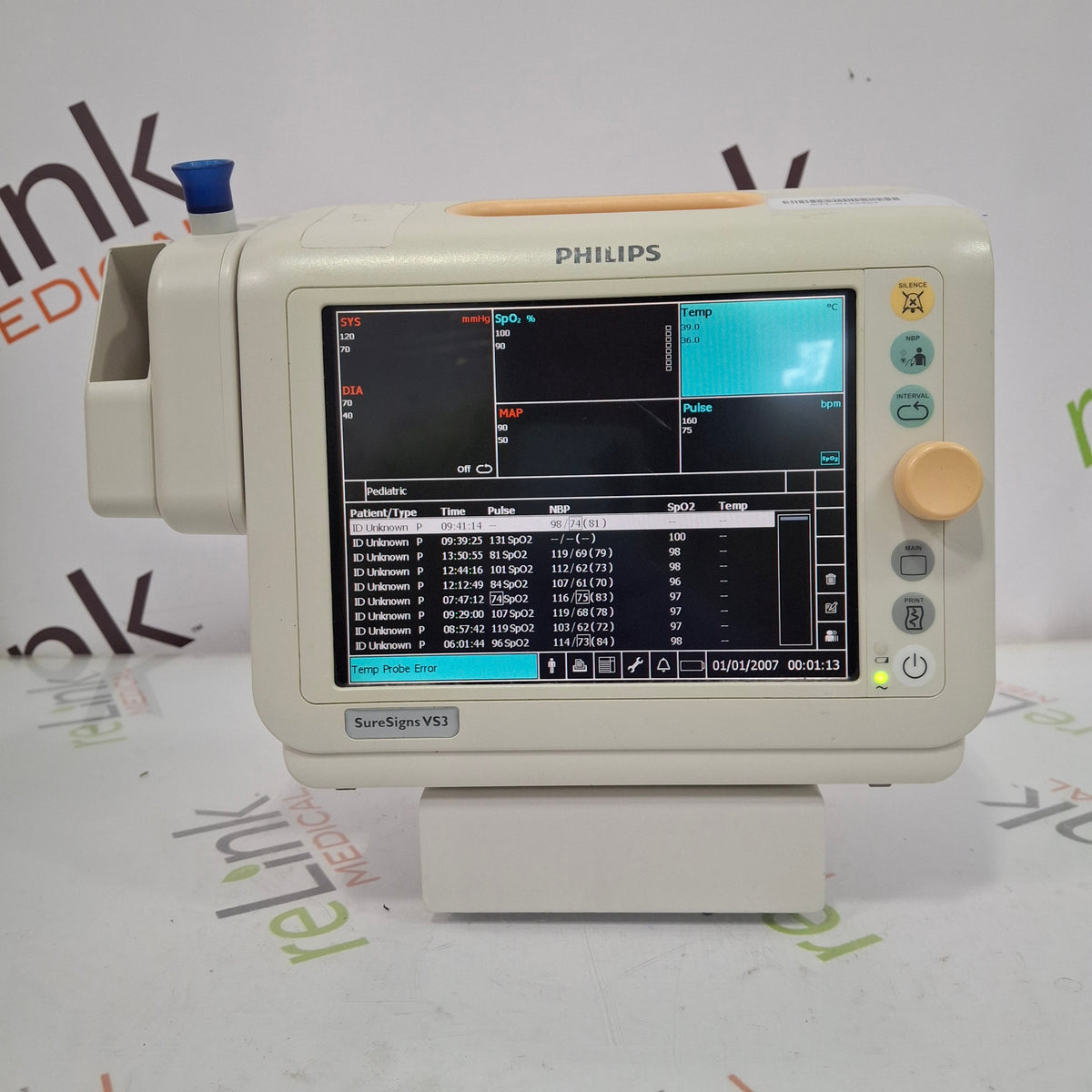 Philips Suresigns VS3 Vital Signs Monitor