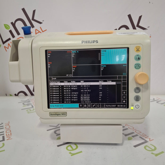 Philips Suresigns VS3 Vital Signs Monitor