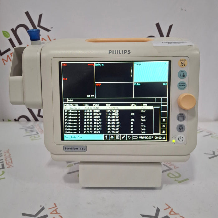 Philips Suresigns VS3 Vital Signs Monitor