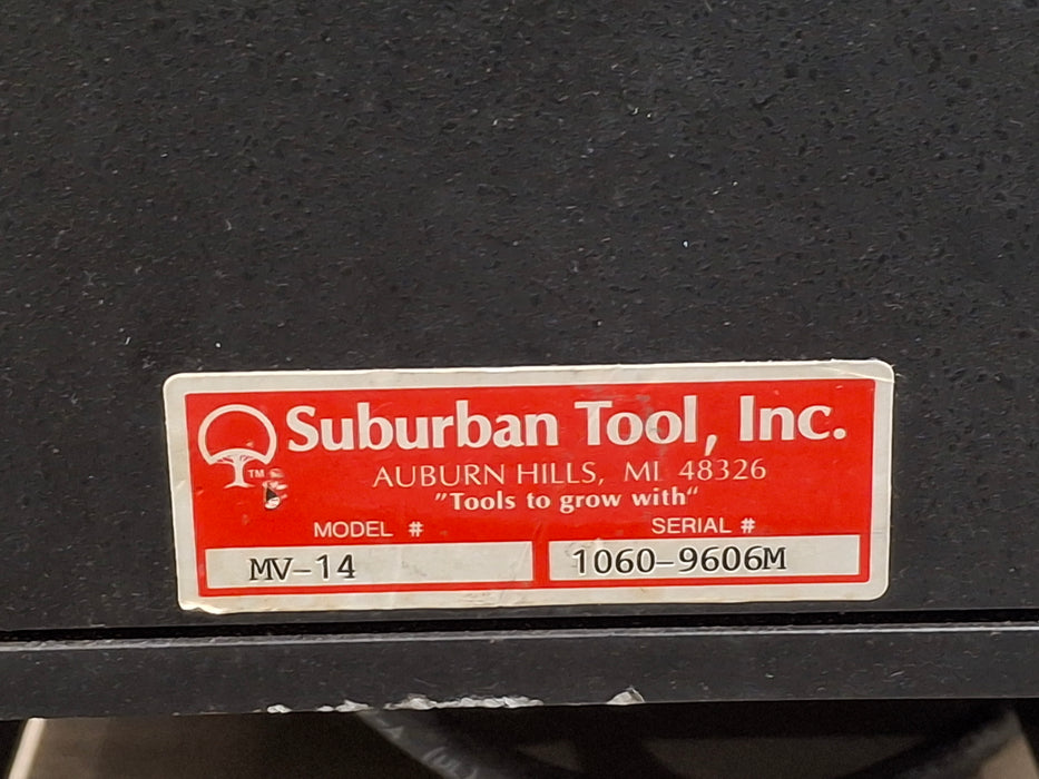 Suburban Tool, Inc. MV-14 Optical Comparator