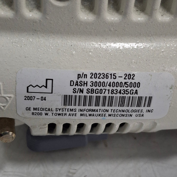 GE Healthcare Dash 4000 - Masimo SpO2 Patient Monitor