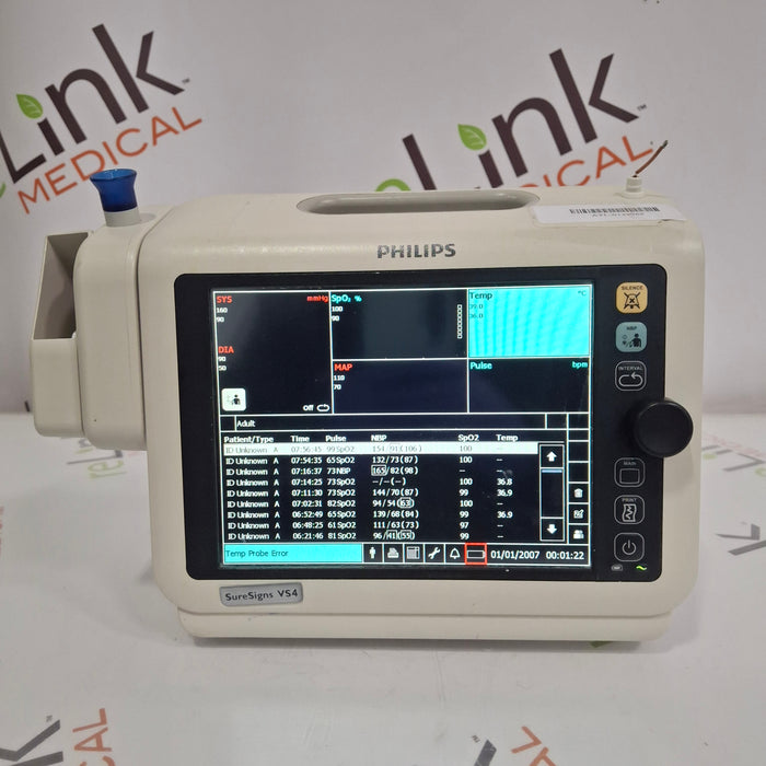 Philips SureSigns VS4 Vital Signs Monitor