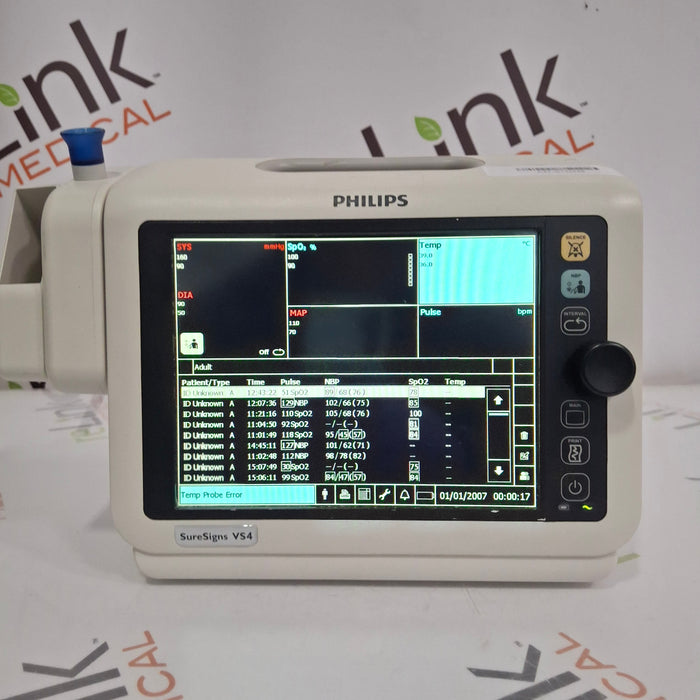 Philips SureSigns VS4 Vital Signs Monitor