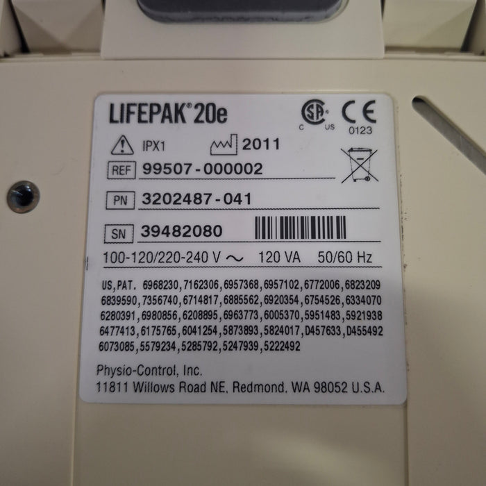 Physio-Control LifePak 20e Defibrillator