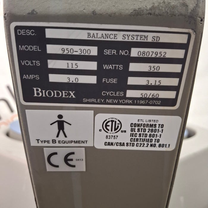 Biodex 950-300 SD Balance System