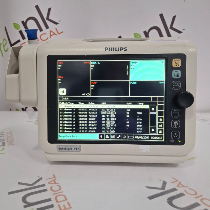 Philips SureSigns VS4 Vital Signs Monitor