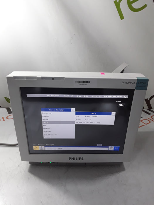 Philips IntelliVue MP70 - Anesthesia Patient Monitor
