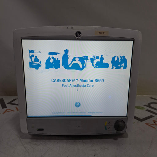 GE Healthcare GE Healthcare Carescape B650 Post Anesthesia Care Patient Monitor Patient Monitors reLink Online
