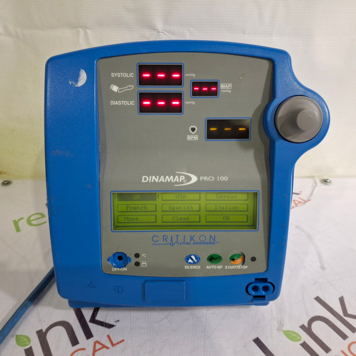 GE Healthcare Dinamap Pro 100 Vital Signs Monitor