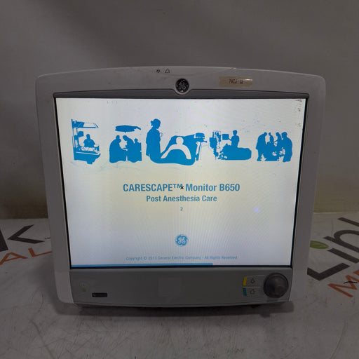 GE Healthcare GE Healthcare Carescape B650 Post Anesthesia Care Patient Monitor Patient Monitors reLink Online