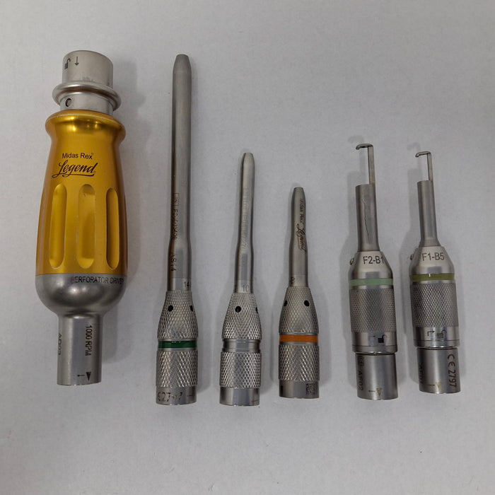 Medtronic Midas Rex MR7 Pneumatic Drill Set