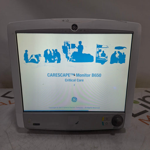 GE Healthcare GE Healthcare Carescape B650 Critical Care Patient Monitor Patient Monitors reLink Online