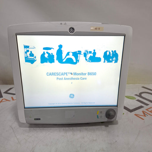 GE Healthcare GE Healthcare Carescape B650 Post Anesthesia Care Patient Monitor Patient Monitors reLink Online