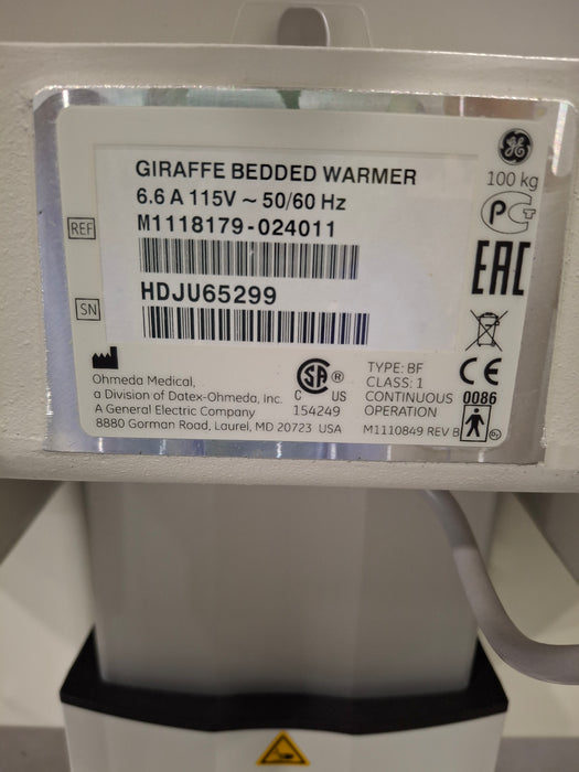 GE Healthcare Giraffe IRES Infant Warmer