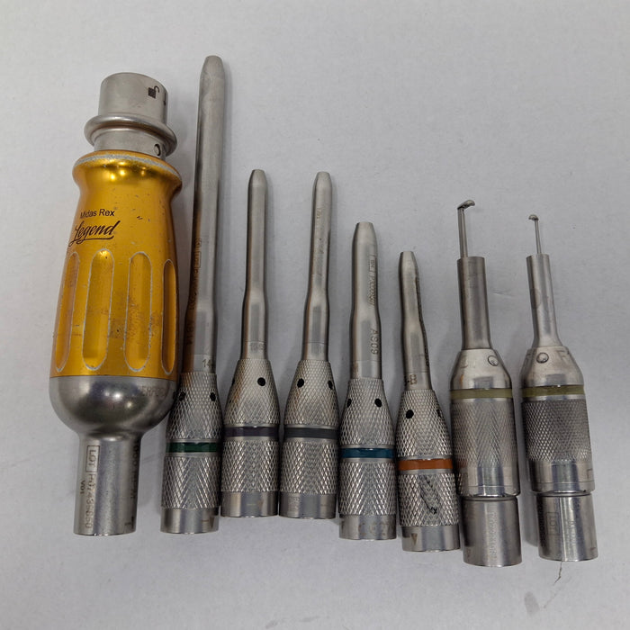 Medtronic Midas Rex MR7 Pneumatic Drill Set