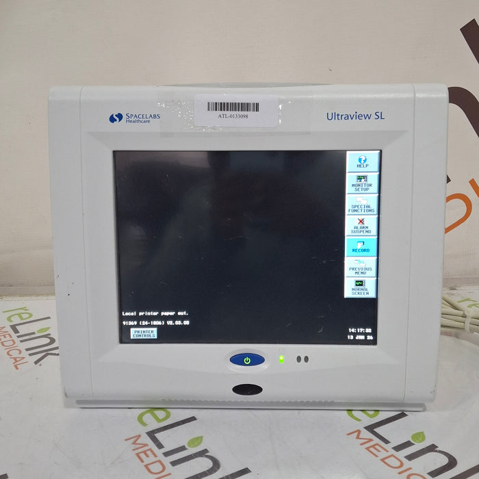 Spacelabs Healthcare Ultraview SL 91367 Patient Monitor