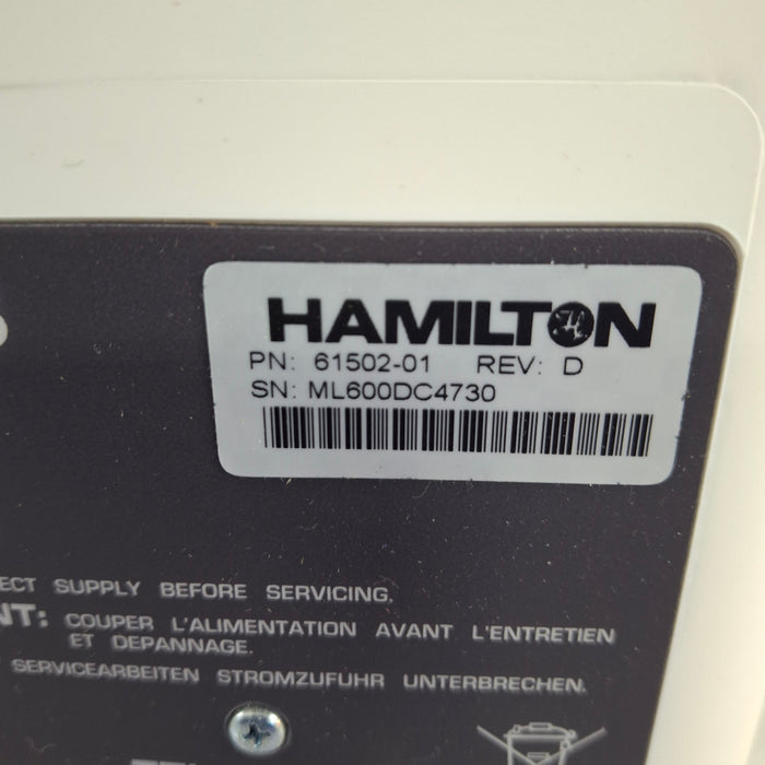 Hamilton Company MicroLAB 600 Series Syringe Diluter Dispenser System