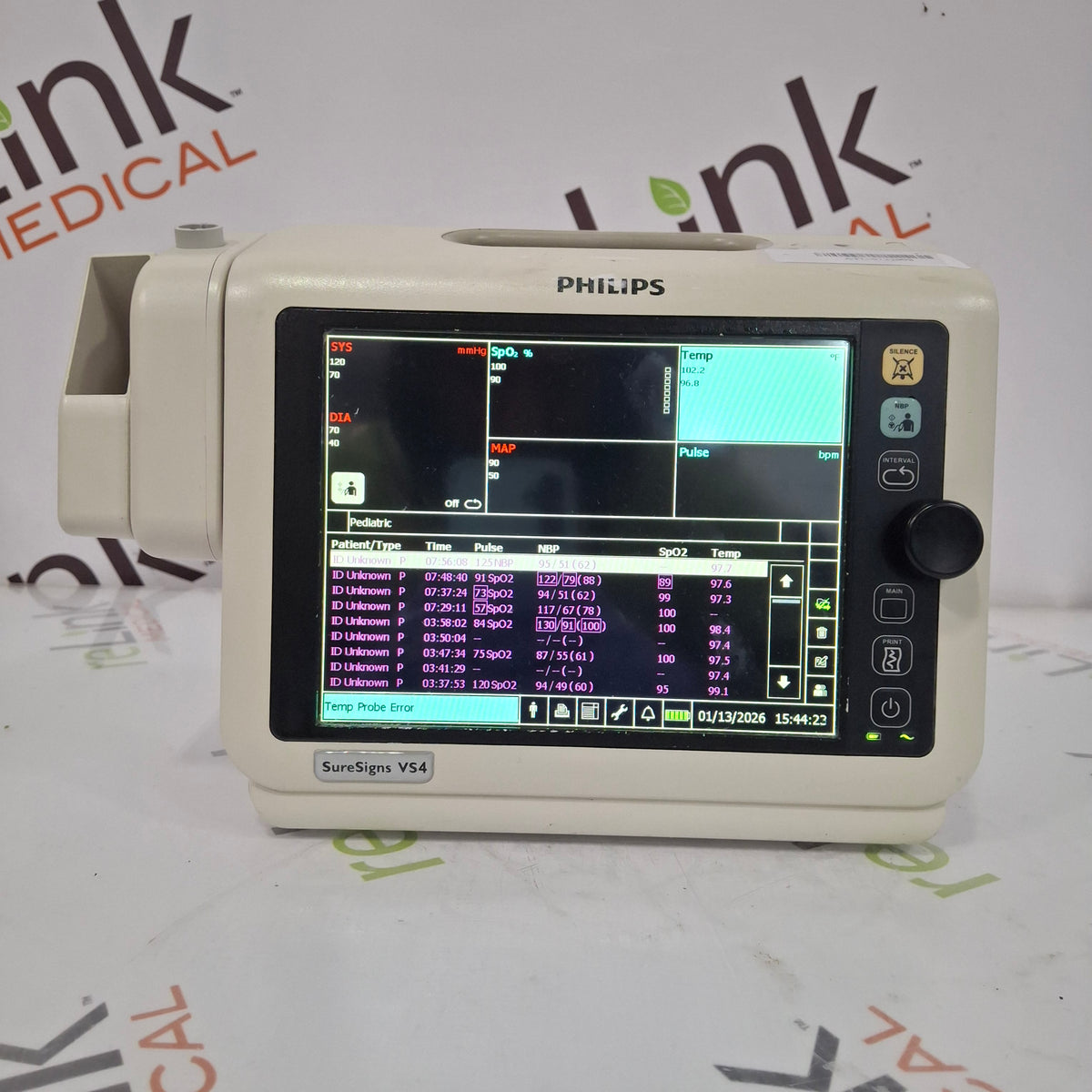 Philips SureSigns VS4 Vital Signs Monitor