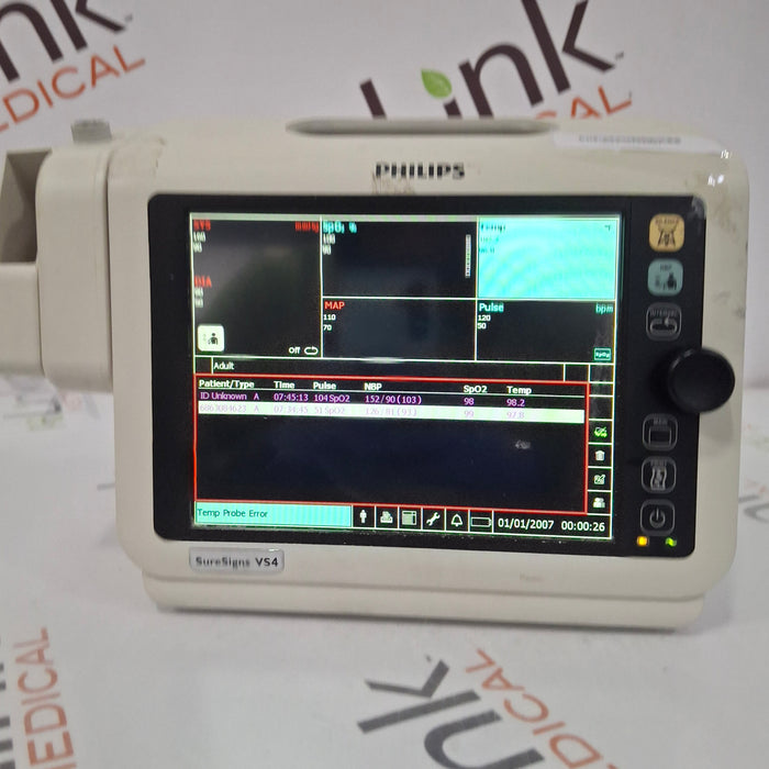 Philips SureSigns VS4 Vital Signs Monitor
