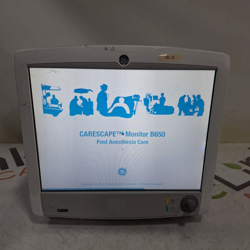 GE Healthcare GE Healthcare Carescape B650 Post Anesthesia Care Patient Monitor Patient Monitors reLink Online