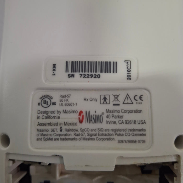 Masimo Rad-57 Pulse CO-Oximeter