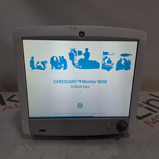 GE Healthcare GE Healthcare Carescape B650 Critical Care Patient Monitor Patient Monitors reLink Online