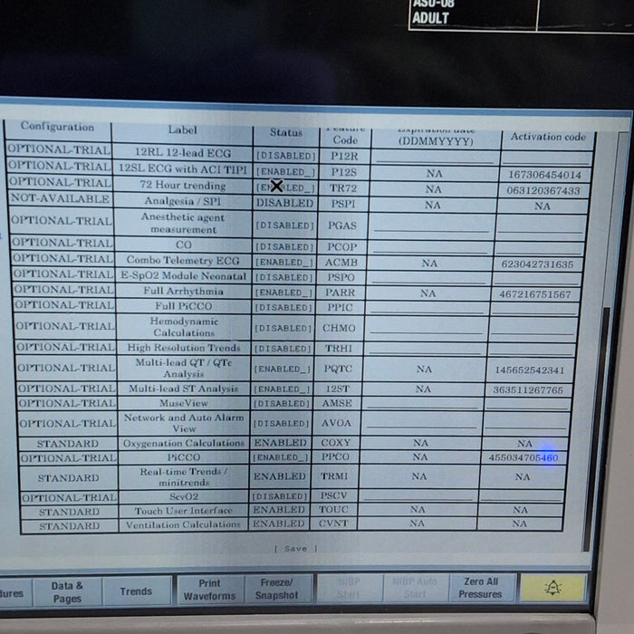 GE Healthcare Carescape B650 Critical Care Patient Monitor