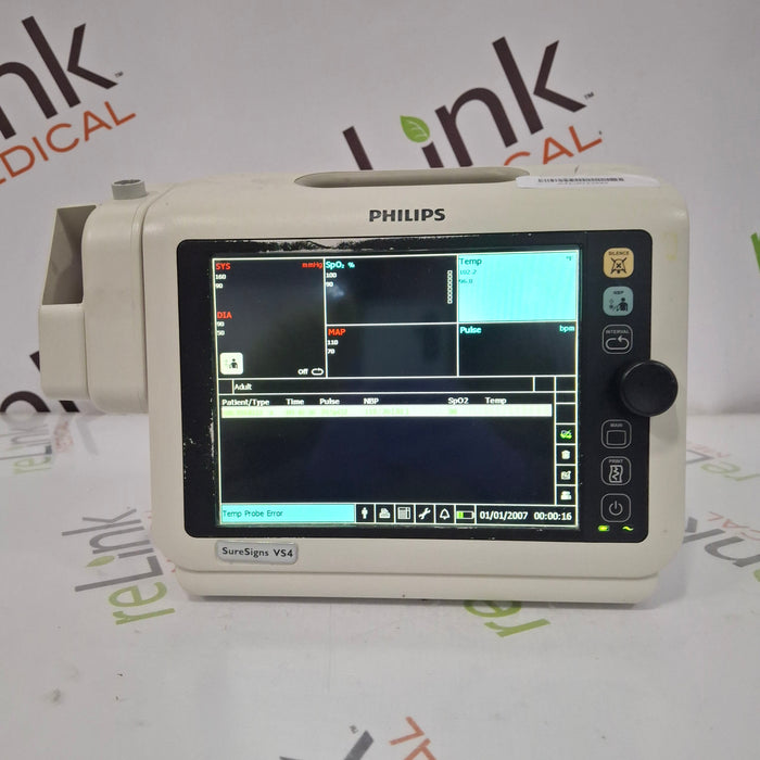 Philips SureSigns VS4 Vital Signs Monitor
