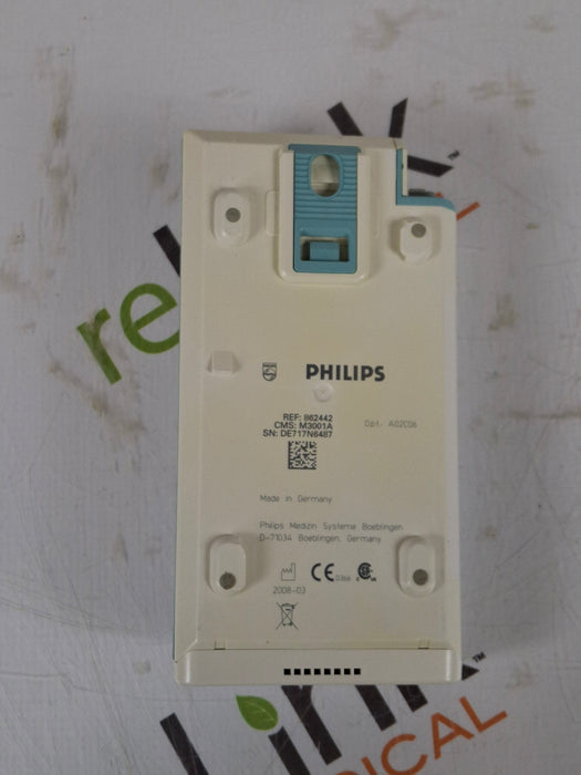 Philips M3001A-A02C06 OxiMax SpO2, NIBP, ECG, Temp, IBP MMS Module
