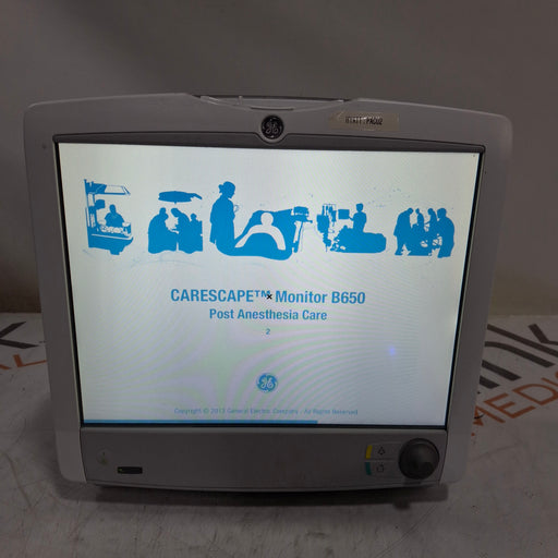 GE Healthcare GE Healthcare Carescape B650 Post Anesthesia Care Patient Monitor Patient Monitors reLink Online